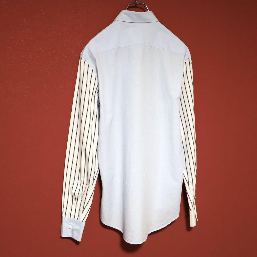 Vintage J.W. Anderson Embroidered Stripe Shirt White Size 48