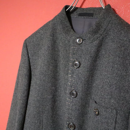 ISSEY MIYAKE MEN 97AW Mao Collar Reconstructed Blazer Size S