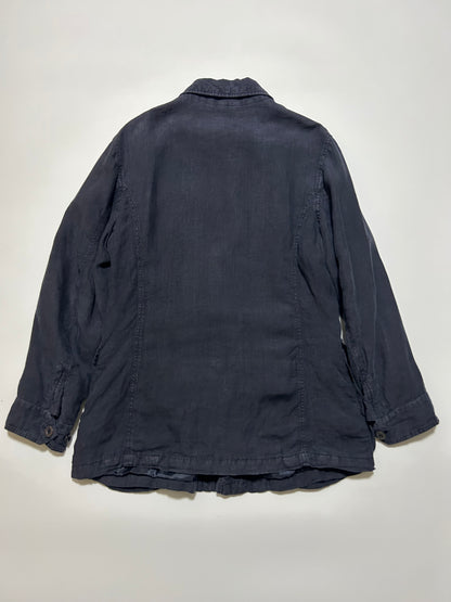 EMPORIO ARMANI 2000s Military Jacket Navy Size L