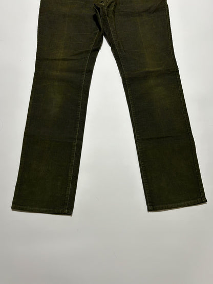 Dsquared2 DSQUARED AW2006 Corduroy Trousers Green Size 52