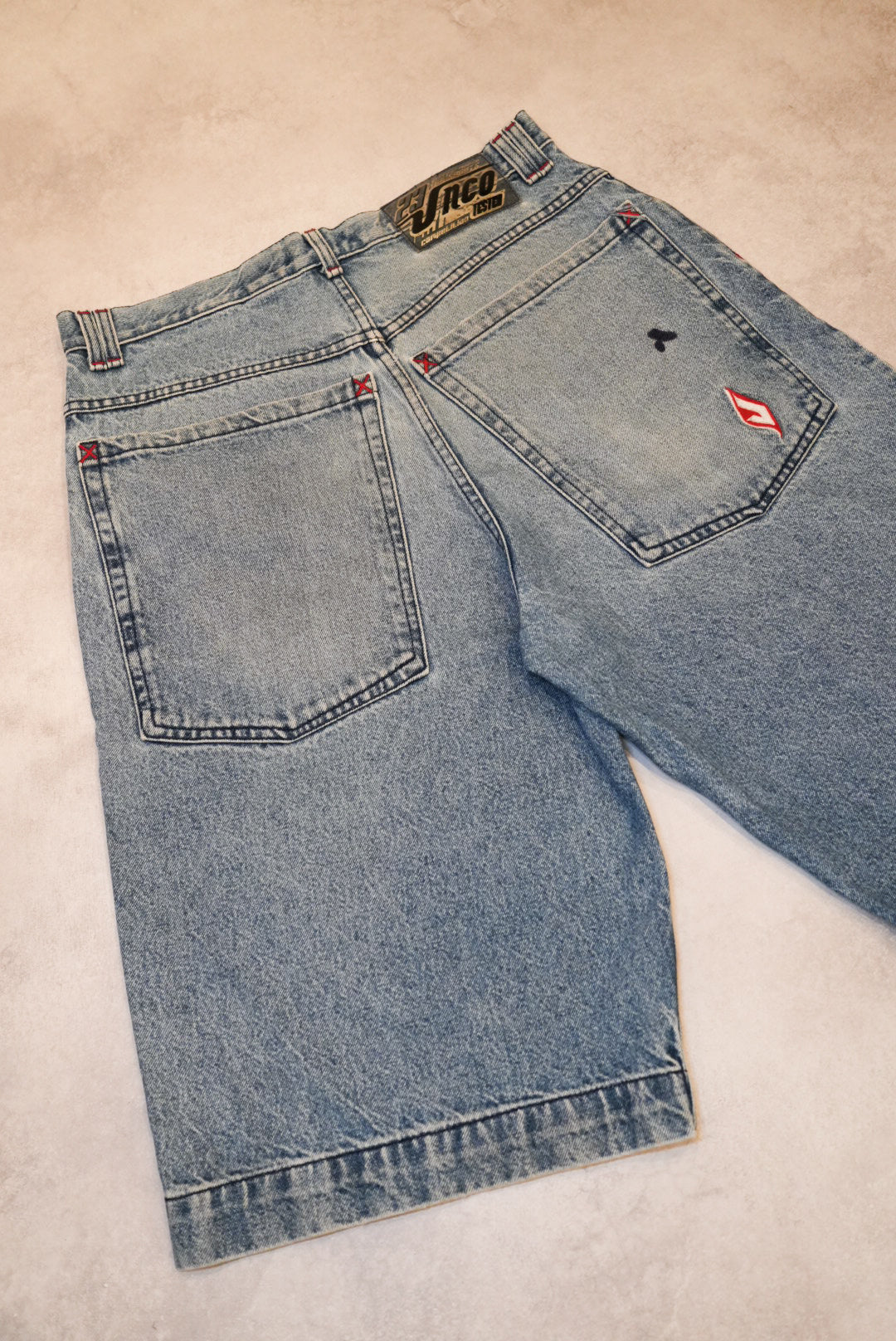 JNCO JEANS 90s 00s Baggy Denim Shorts Size 36
