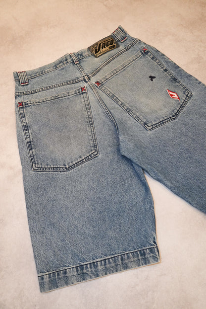 JNCO JEANS 90s 00s Baggy Denim Shorts Size 36
