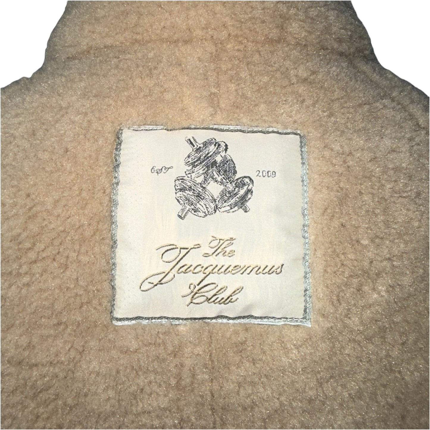 Jacquemus Le Blouson Fernando Fur Coat Size 50
