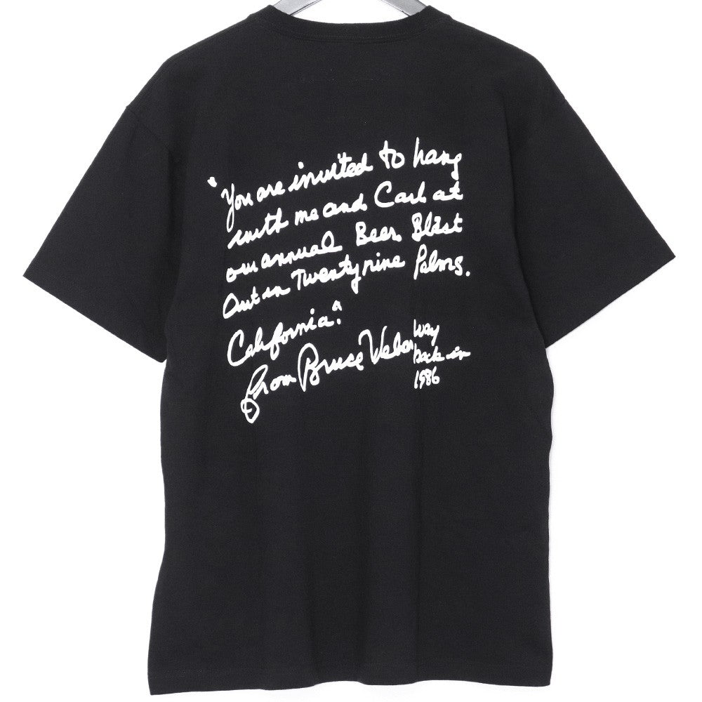 BIOTOP Bruce Weber 10Culture Photo T-Shirt Black Size L