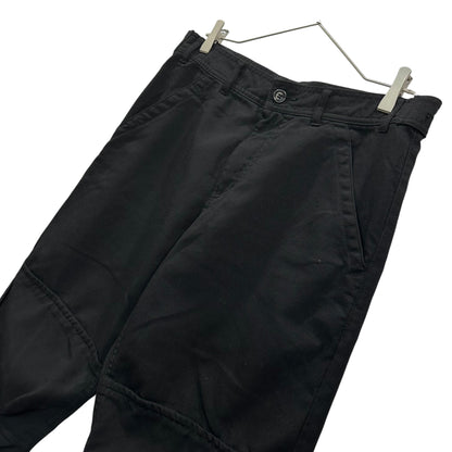 BLACK COMME des GARCONS 17SS Knee-Paneled Pants Black Size L