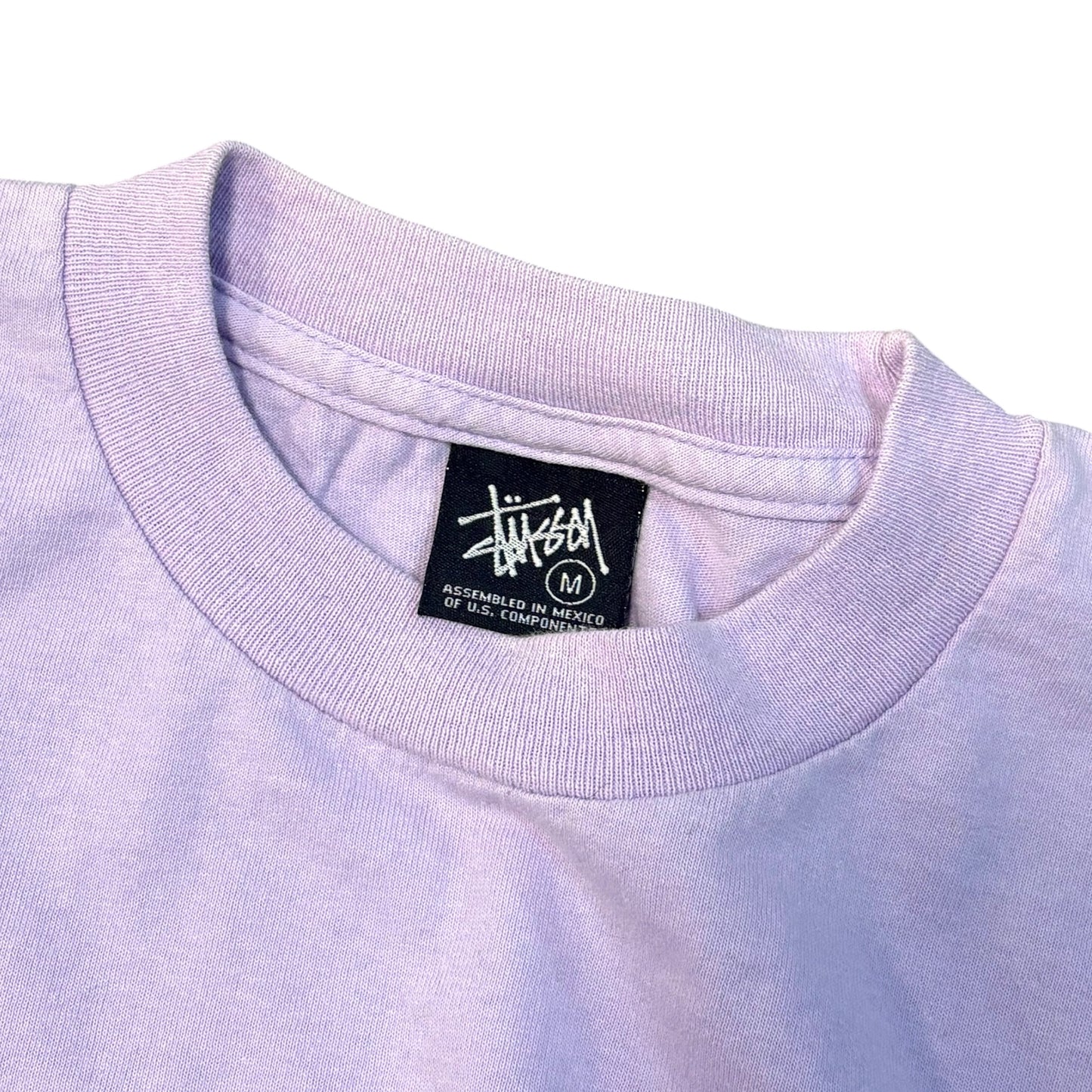 Vintage Stussy 00's HELL.A. Purple Tee Size M