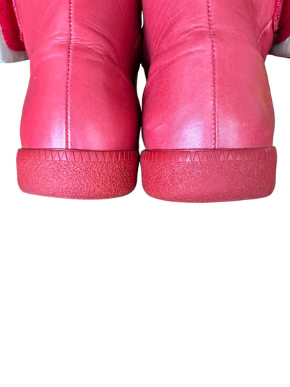 Maison Margiela Red Future Hi-Top Sneakers