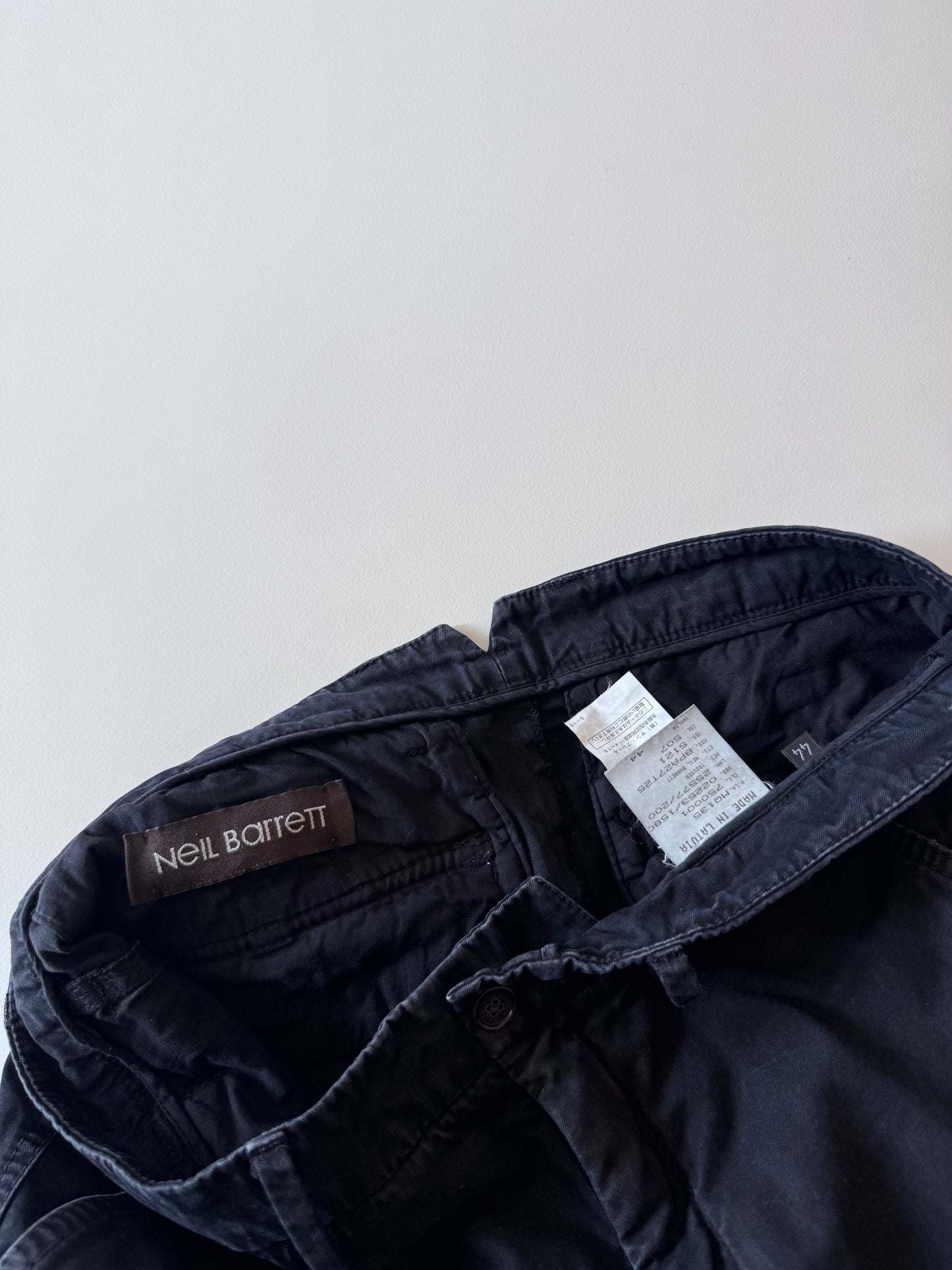 Neil Barrett 2000s Blue Casual Pants