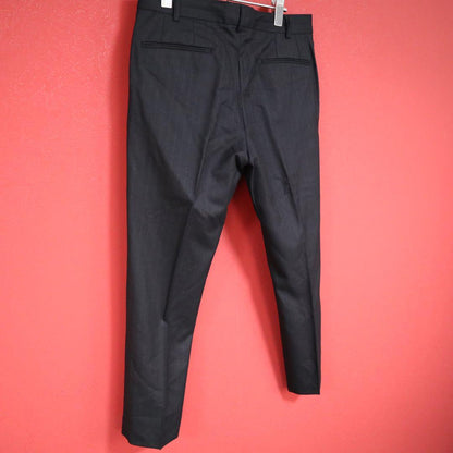 Raf Simons Archive Wool Ankle Tapered Striped Slacks Size 46