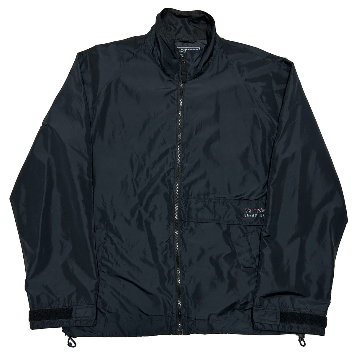 POLO SPORT 90s Packable Nylon Jacket Black Size M
