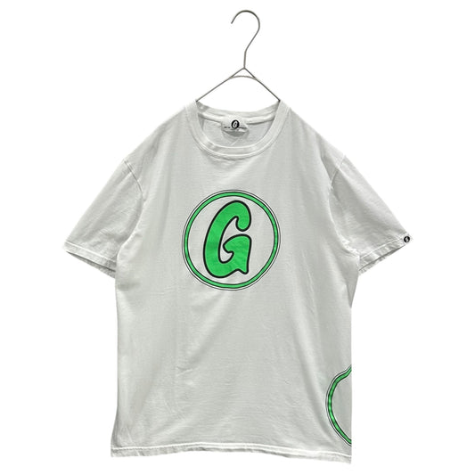 GOODENOUGH 2015 Circle G Print T-Shirt White/Green