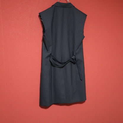Junya Watanabe 22SS Frayed Striped Dark Gray Long Size S