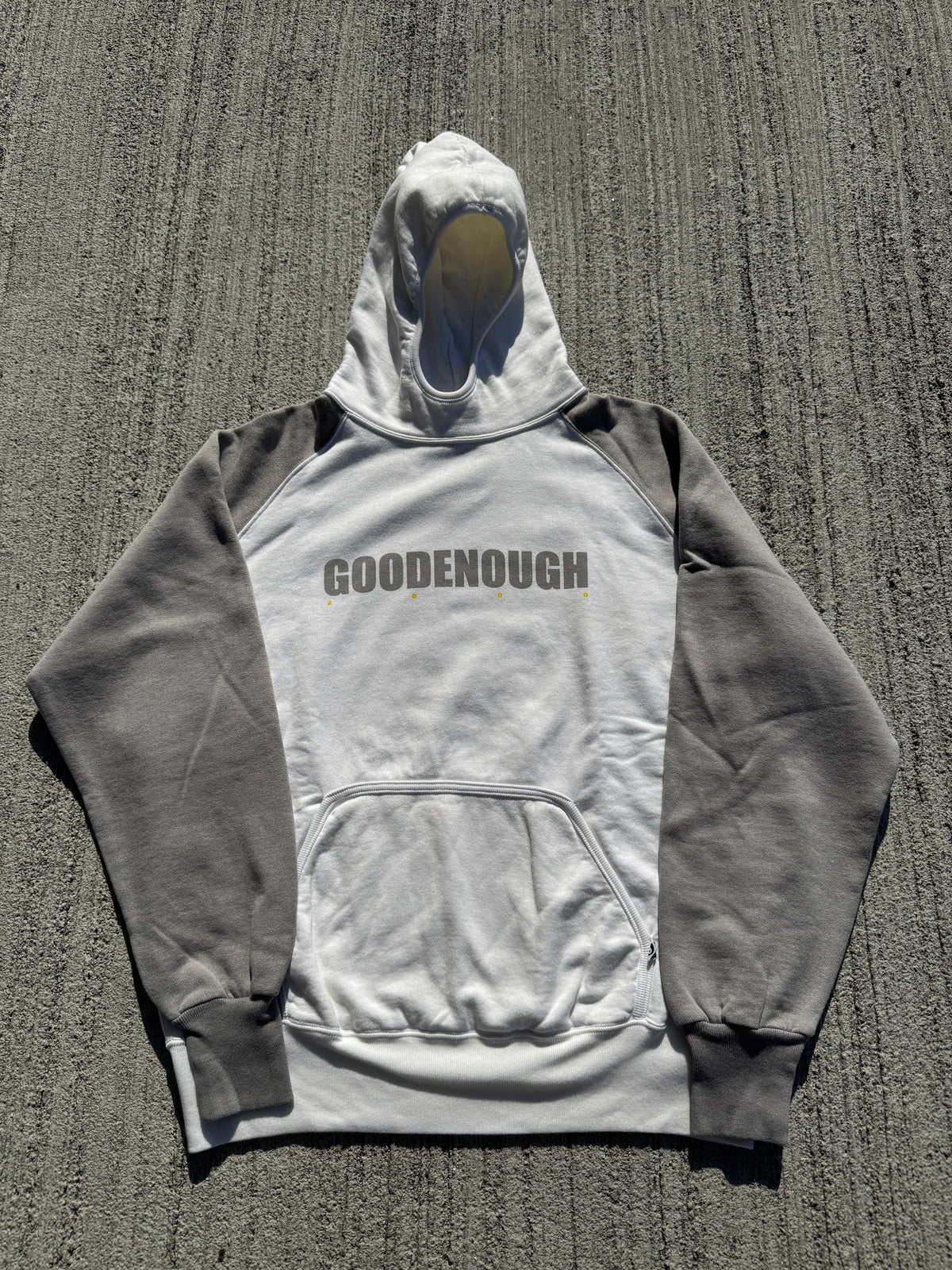 GOODENOUGH Ventilated Hoodie Grey Size M