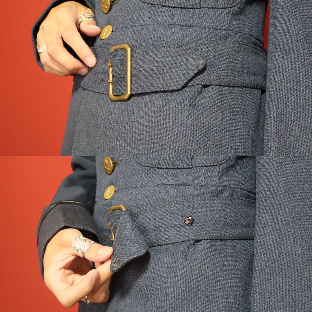 Vintage Burberrys 1950s RAF Military Wool Jacket Size FREE