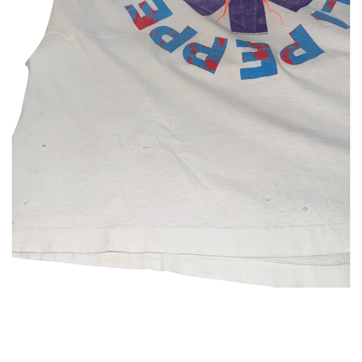 RED HOT CHILI PEPPERS SPERM T-Shirt Red Size XL