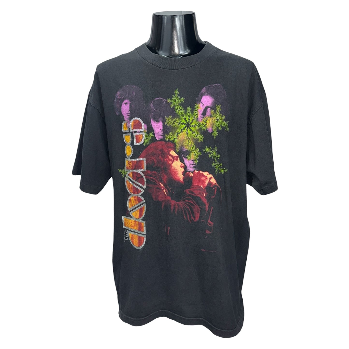THE DOORS 90s Jim Morrison Portrait T-Shirt Size XL