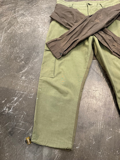 undercover 01SS Khaki Cotton Pants Size M