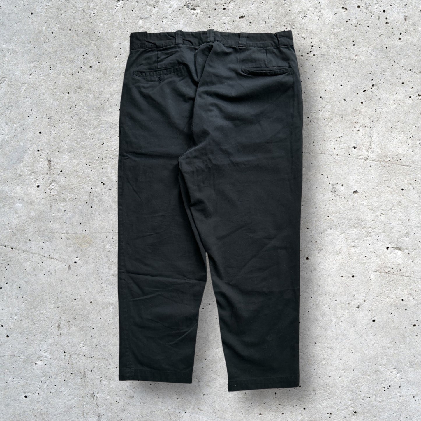 unknown 60's work pants black after dye Size 36