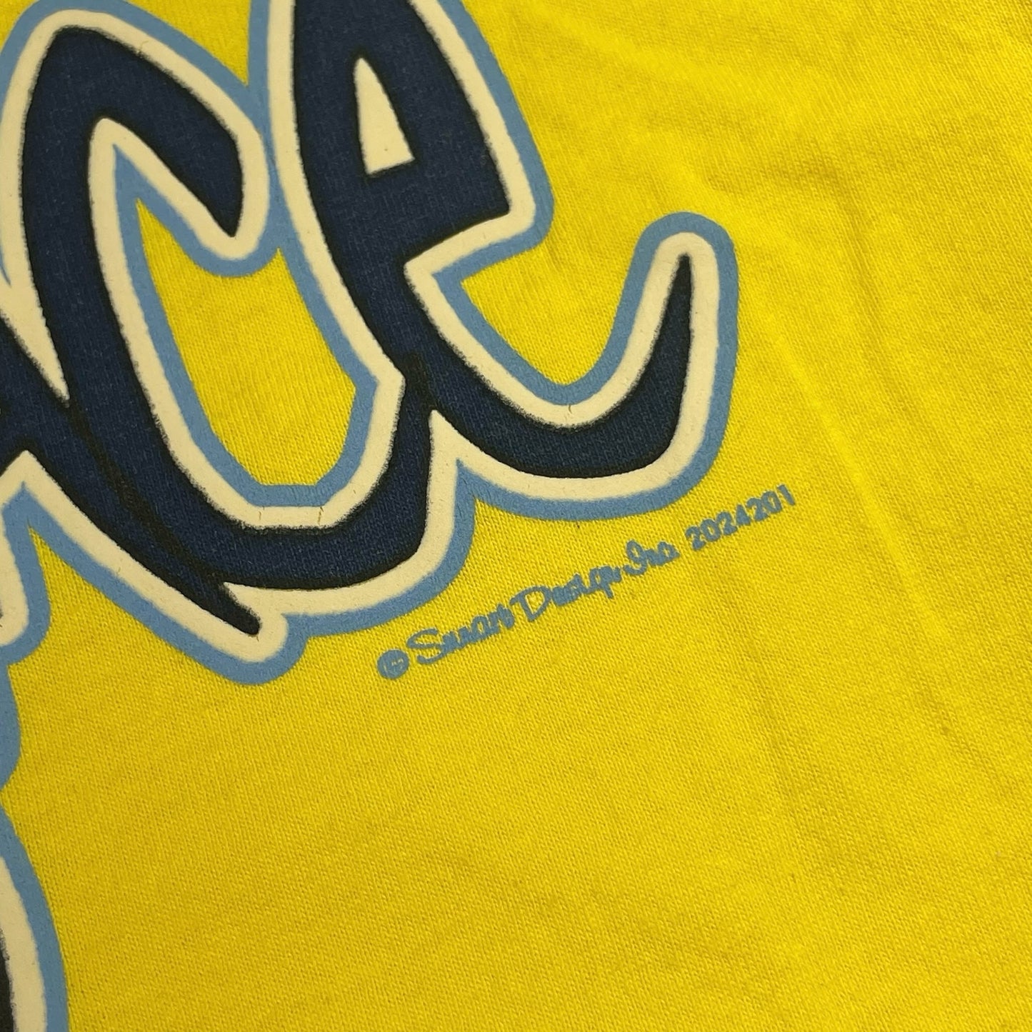 AAA Short Sleeve T-Shirt Yellow Size M