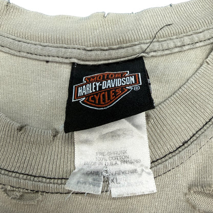 HARLEY-DAVIDSON 90s Vintage Tribal V-Twin T-Shirt Size XL