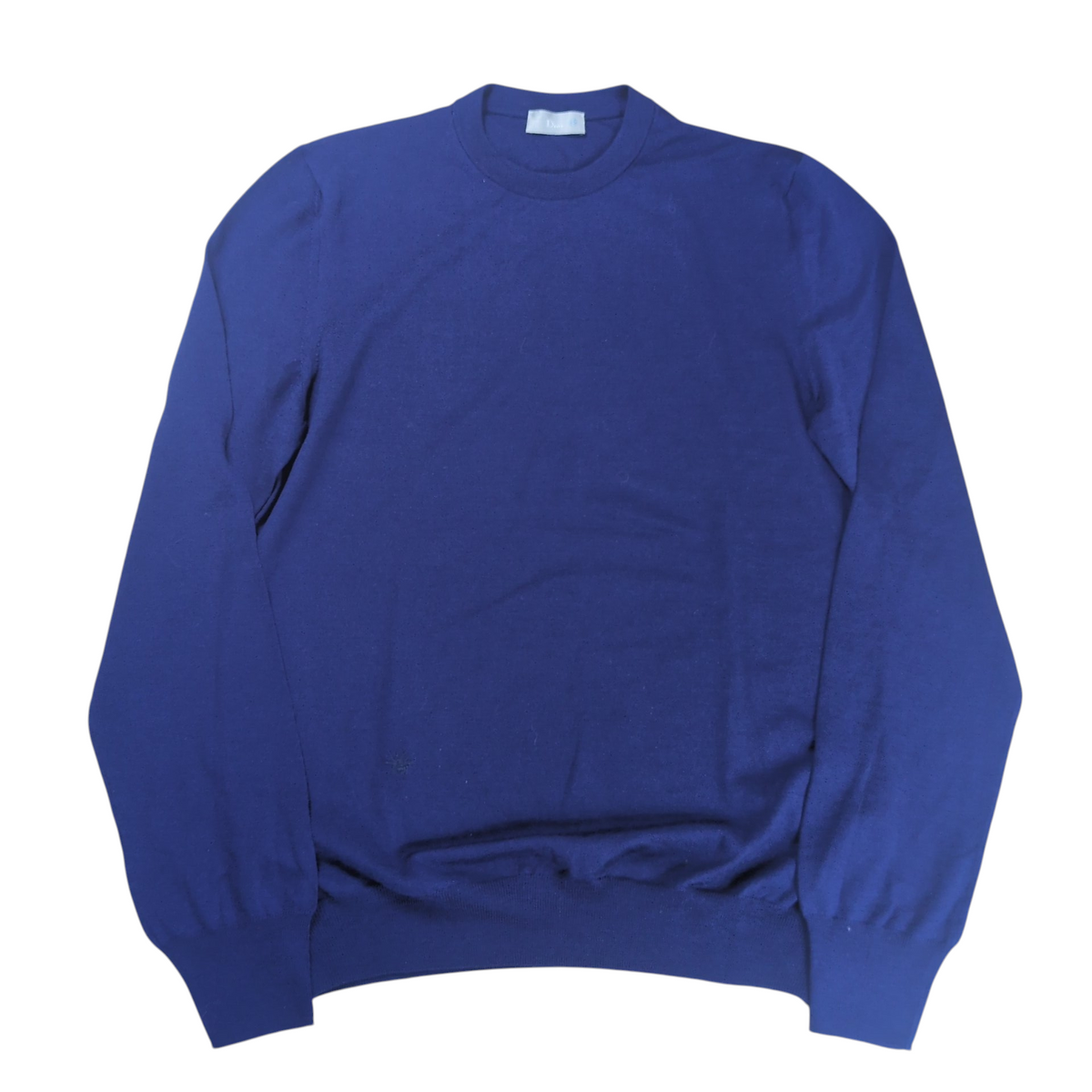 Dior Homme Bee Embroidered Crew Neck Wool Sweater Size XS