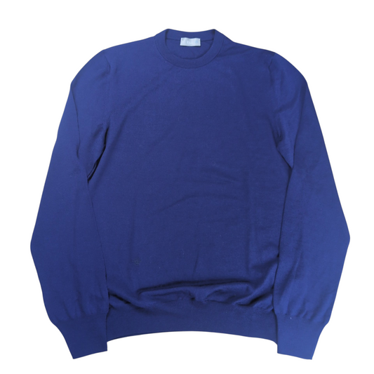 Dior Homme Bee Embroidered Crew Neck Wool Sweater Size XS