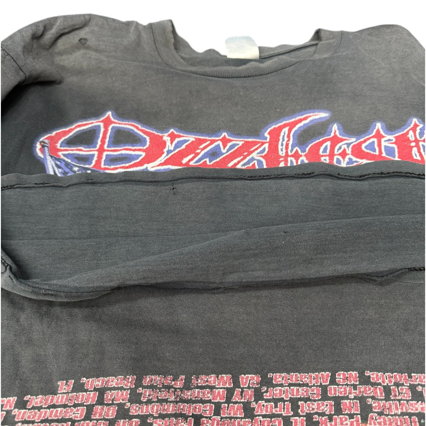 OZZY OSBOURNE Y2K OZZFEST 2003 Tour T-Shirt Size L