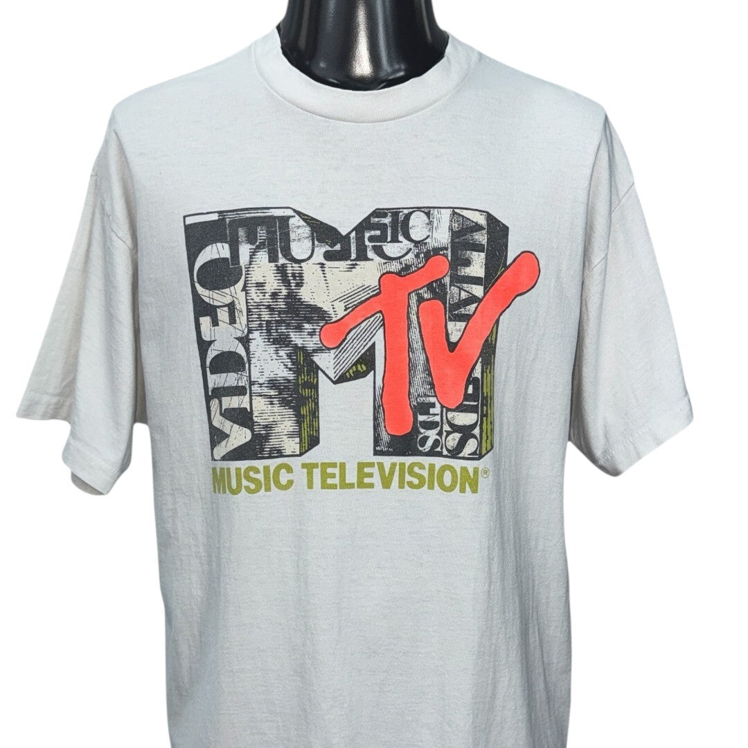 MTV 90s Vintage 1993 VMA Double-Sided T-Shirt Size XL