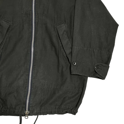 ZUCCA SS08 Garment Dye Cotton Parka Dark Gray Size M