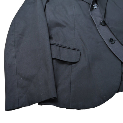 Yohji Yamamoto POUR HOMME 07SS Layered Jacket Black Size 3