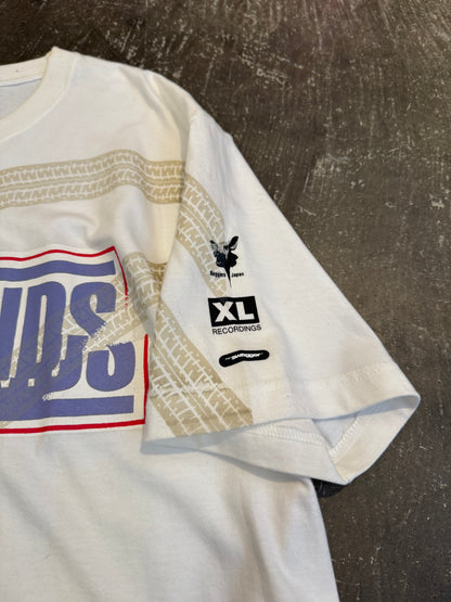 Swagger White Cotton T-Shirt Size XL