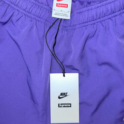 Supreme x Nike TRACK PANT Purple Size M