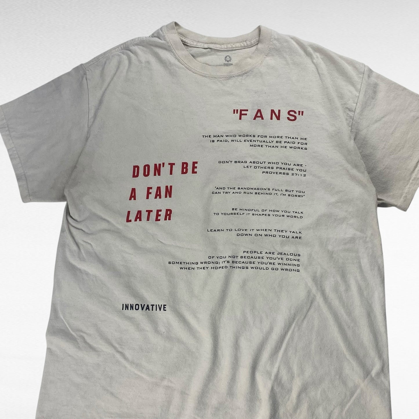 CUSTOM Short Sleeve T-Shirt Size M