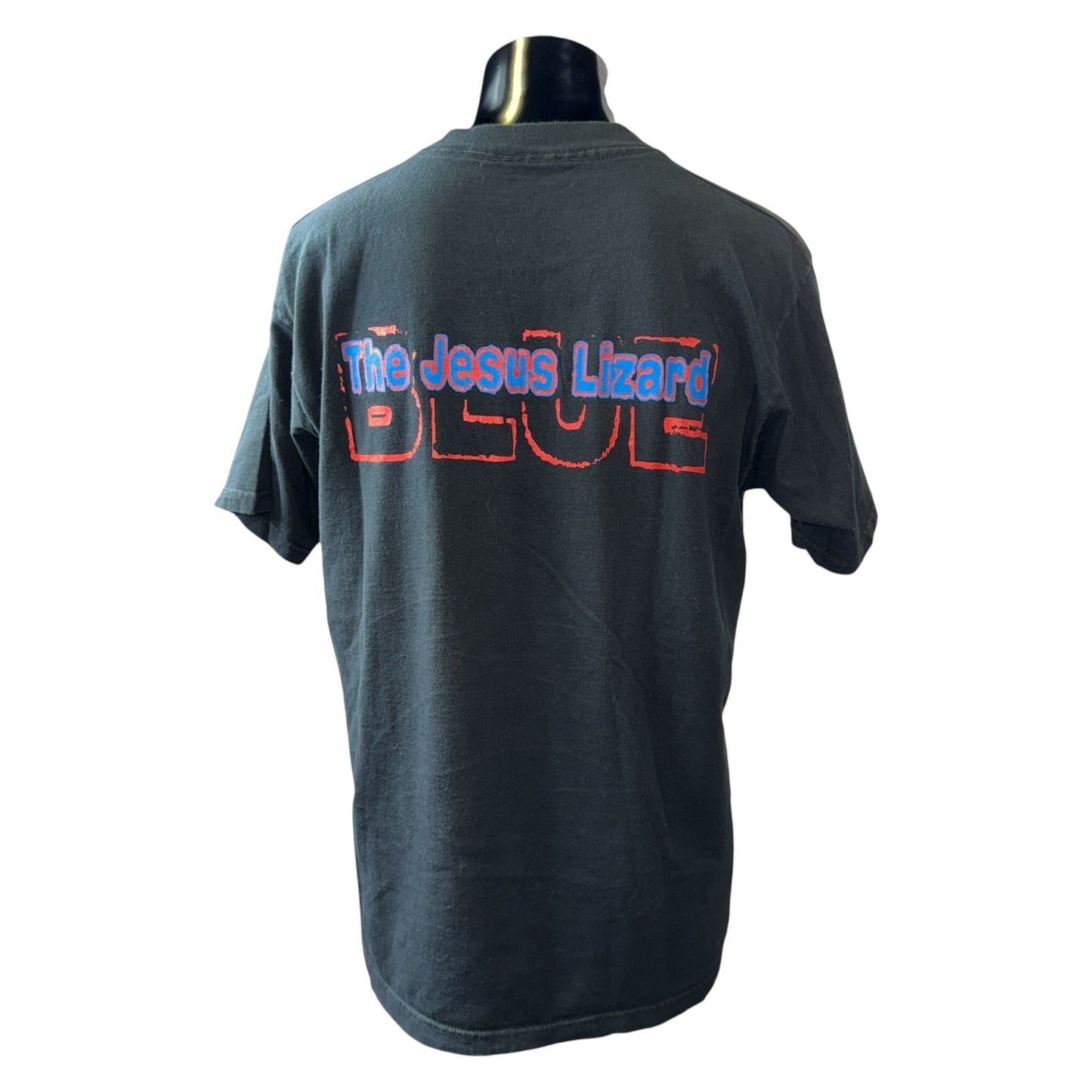 THE JESUS LIZARD 90s BLUE WOLF T-Shirt Size XL