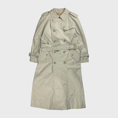 Burberrys' 90s Trench Coat White Size S