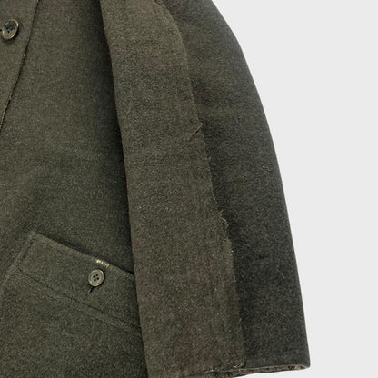 Burberrys' 90s Reversible Wool Short Coat Nova Check Size M