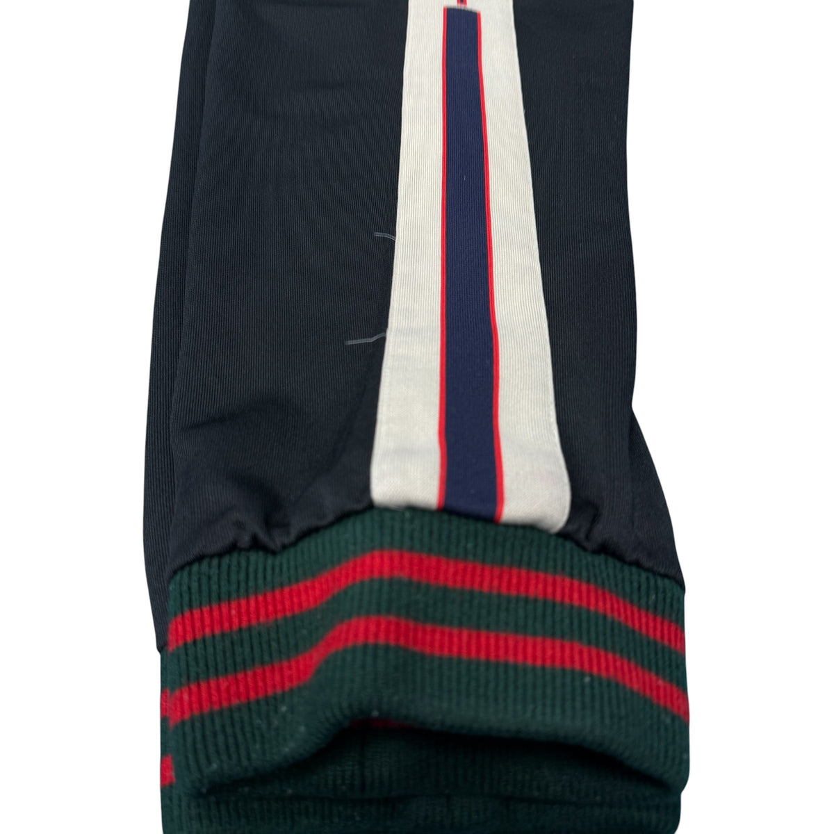 GUCCI Logo Tape Web Stripe Track Pants Sweatpants Size XS