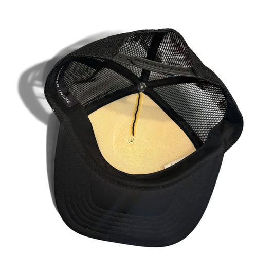 NUMBER (N)INE Gotham City Logo Black Mesh Trucker Cap