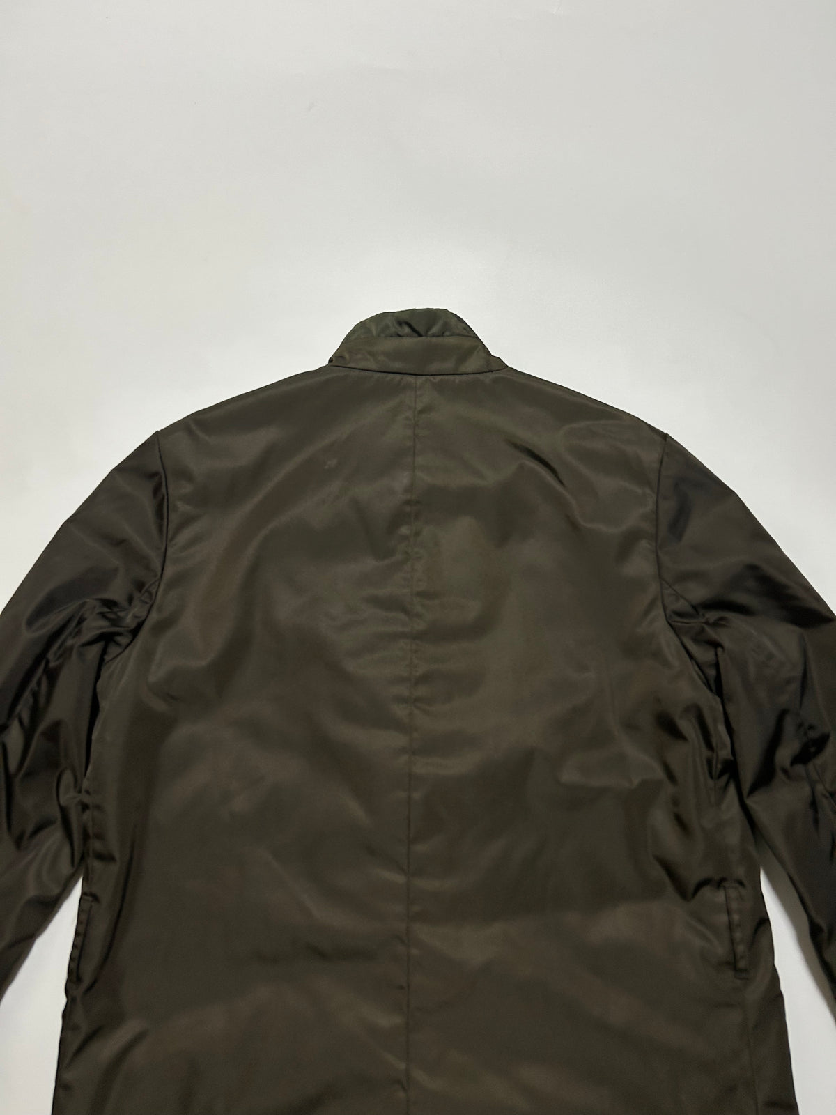 PRADA AW98 Nylon Jacket Dark Olive Size 40