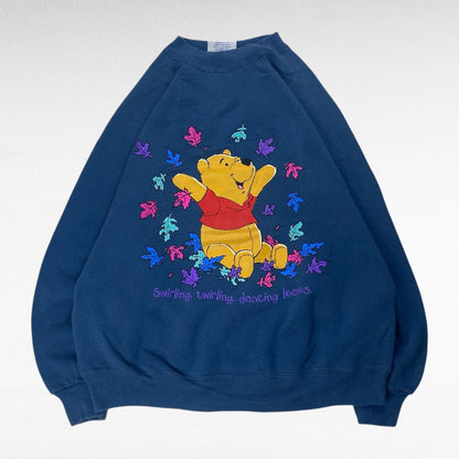 Pooh Sweatshirt Blue Size M