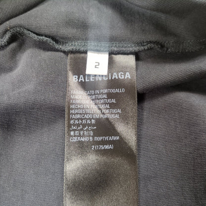 BALENCIAGA Speed Hunters Destroyed Oversized T-Shirt Size 2