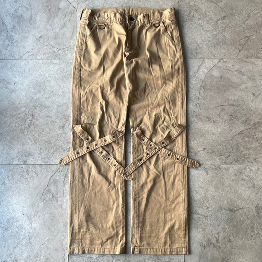 Vintage Beige Gimmick Pants Size L