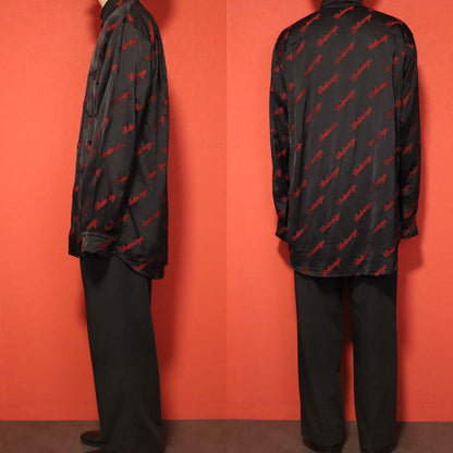 Balenciaga 21SS Oversize Viscose Logo Embroidered Size 32