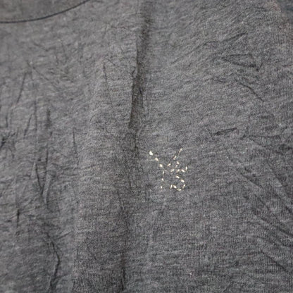 Yohji Yamamoto Y's Wrinkled Logo Embroidered T-Shirt Size 4