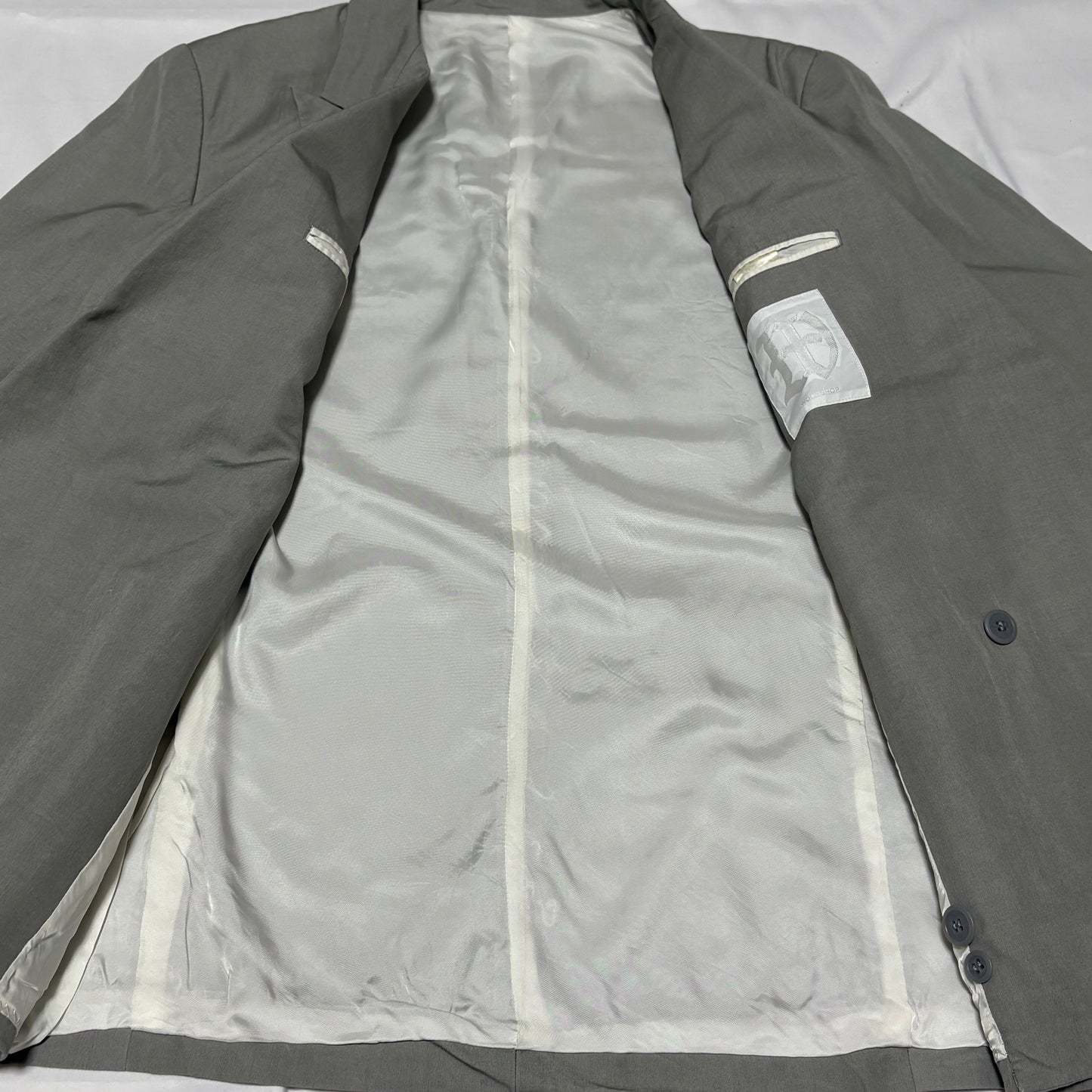 Y's for men WORKSHOP 80s Gray Rayon DB Jacket Free Size
