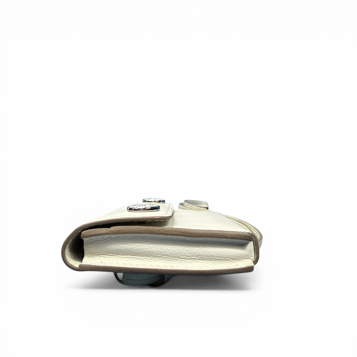 HERMES 2024 Hermèsnap Swift Leather Craie Card