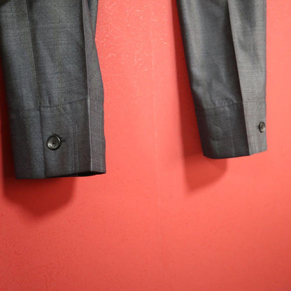 Louis Vuitton Dark Gray Cashmere Blend Hem Button Size 40