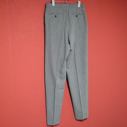 Issey Miyake Gray Wool Rayon Long Double Pleated Size L