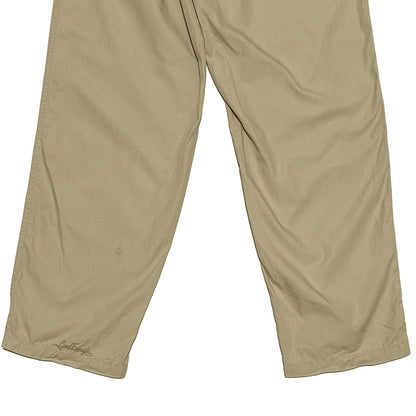 GOODENOUGH 2000s Cotton Drawstring Trousers Beige Size M