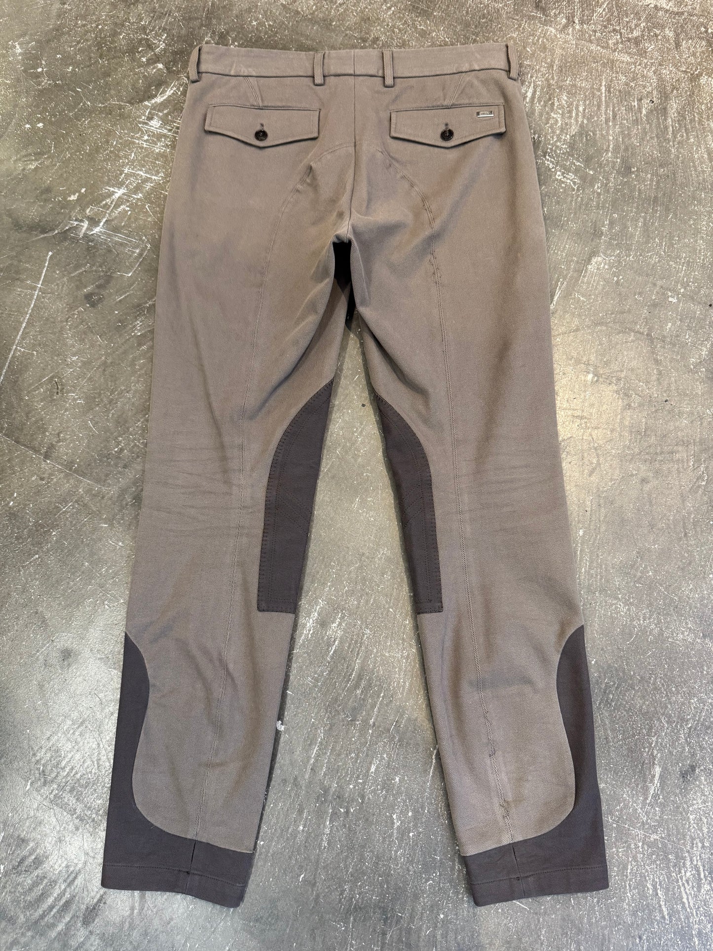 Gucci Brown Cotton Pants Size 46